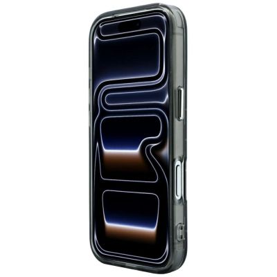 5. Karl Lagerfeld IML Rhinestones Allover and Electroplated Logo Case for iPhone 17 Pro Max / 18 Pro Max - Black