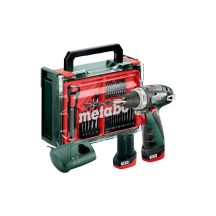 METABO BS BASIC SET SCREWDRIVER 12V + 41 ACC 34/17Nm 2x2.0Ah POWERMAXX