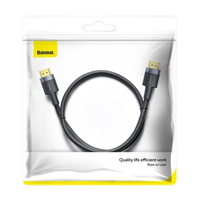 7. Baseus Cafule HDMI / HDMI 2.0 4K 60 Hz 3D 18 Gbps cable - black