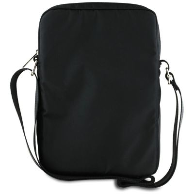 3. Guess Bag GUTB10NTMLBK 10" black/black Nylon Triangle Logo