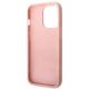 7. Guess Glitter Script Case for iPhone 14 Pro Max - Pink