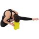 12. BLOCK CUBE FOR EXERCISE YOGA PILATES FITNESS YELLOW ENERO FIT