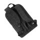 21. RIVACASE Anvik 15.6" laptop backpack, 15L, black, made of waterproof material, pockets for a 10.5" tablet, smartphone, documents, accessories, bottle