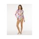 4. Women's RIP CURL Party Wave Upf Surf Suit multicolor