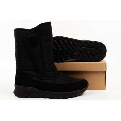 9. Progress Men’s Winter Boots, Snow Boots, Insulated Stylish Hook-and-Loop Boots