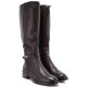 4. Chocolate Brown Women’s Officer Boots Potocki SZ12862