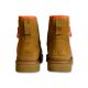 4. Women's UGG W Classic Mini Zipper Tape Logo Chestnut Snow Boots - 1144034-CHE