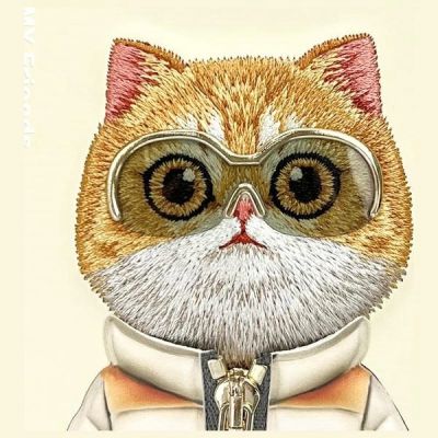 10. Nimmy Cool&Cute 2.0 Cat Case for iPhone 15 Pro - Green