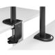 8. MACLEAN DESK MOUNT FOR LCD MONITOR 17-32", 9KG, VESA 75x75 AND 100x100 DOUBLE ARM MC-753N