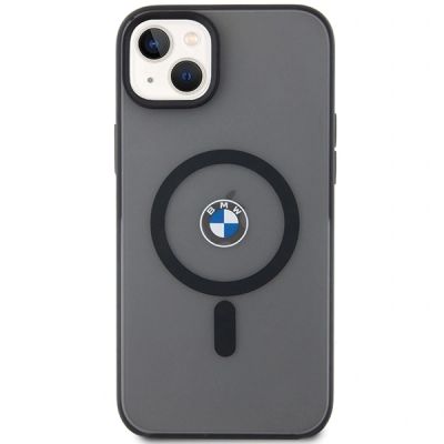 3. BMW Signature MagSafe Case for iPhone 14 Plus/15 Plus - Black