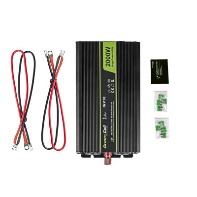 5. GREEN CELL INV10 INVERTER 12V-230V 2000W/4000W MODIFIED SINE WAVE