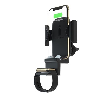 2. Terratec ChargeAir All Car Active Holder Mobile Phone/Smartphone, Smartwatch Black