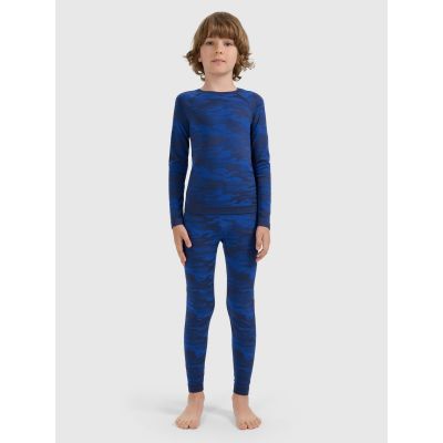 Boy's seamless thermal underwear set 4F 4FJRAW25USEAM266-91A