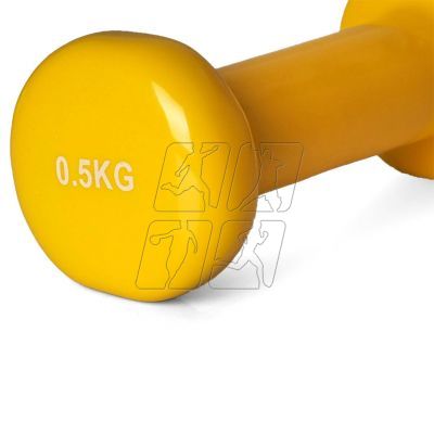 2. Vinyl dumbbell Profit 0.5kg DK 4102