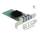 3. Unlock PCI Express x4 to 4 x external card