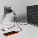 6. Tech-Protect NCA100W-GaN PD 3.2 100W / QC3.0 wall charger - black