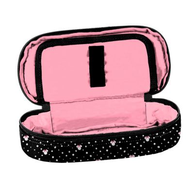 3. PASO x Minnie Mouse school pencil case black - DM23VV-013