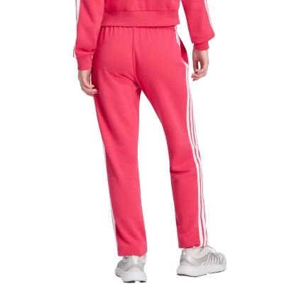 3. adidas Essentials 3-Stripes French Terry Cuffed Women’s Sweatpants, Pink KF8339