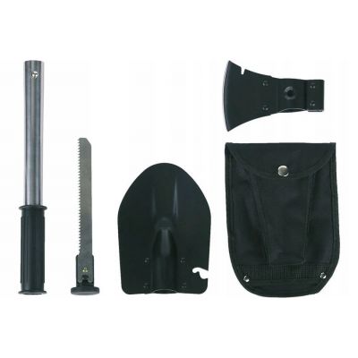 Fosco tactical shovel set with saw and axe