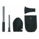Fosco tactical shovel set with saw and axe