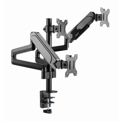 2. GEMBIRD ADJUSTABLE DESK ARM/MOUNT FOR 3 MONITORS 17-27, VESA 100X100MM, UP TO 7 KG