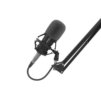 9. GENESIS Radium 300 XLR Studio Microphone Black