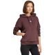 4. adidas Essentials Small Logo Feel Cozy Women's Sweatshirt Brown JV7314