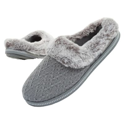 9. Skechers W 167225/GRY Slippers