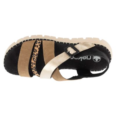 3. Rieker Sandals V1063-90 Beige 36