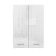 2. POLA MINI DD washing machine cabinet 64x30xH90 glossy white