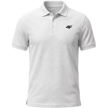 Men's polo shirt 4F M0771 white 4FWMM00TPTSM0771 10S