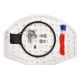 13. Meteor Memphis Basketball Backboard with Ball and Pump