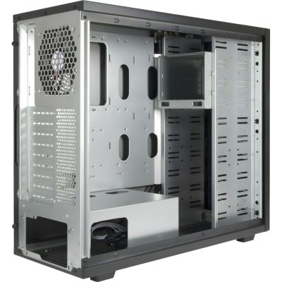 7. Inter-Tech 88887382 computer security and mounting system, Micro Tower, Black