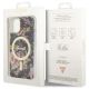 8. Guess Flower MagSafe case for iPhone 14 - black