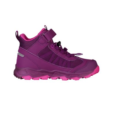 2. Trollkids Kids Tronfjell Hiker Mid Waterproof Pink Hiking Shoes (476-234)