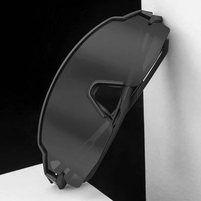 8. Rockbros Polarized Cycling Glasses with UV Protection and Corrective Insert 14120008006 Gray Lenses - Black