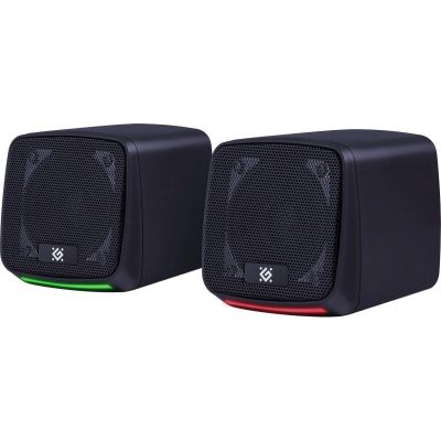 DEFENDER PC SPEAKERS J3 2.0 6W LED USB BLACK 65963