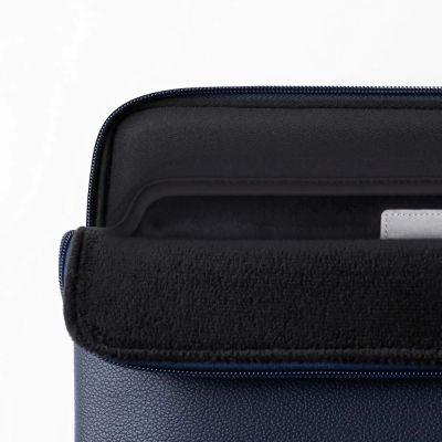 7. Tech-Protect Fleece Laptop Bag 15-16 - Navy Blue