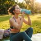 17. BODY SCULPTURE BLUE FOLDABLE WATER BOTTLE BB 25BL