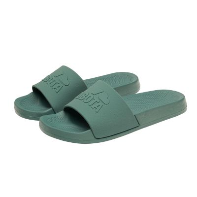15. Kubota basic plain pool flip-flops green K25SS-101-001-18-1
