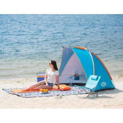 8. NILS CAMP NC8030 XXL blue beach tent
