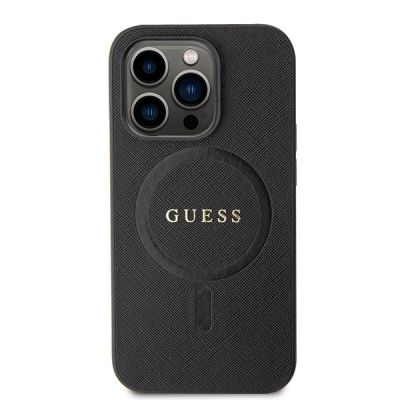 3. Guess GUHMP15XPSAHMCK iPhone 15 Pro Max 6.7" black/black hardcase Saffiano MagSafe