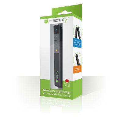 2. TECHLY WIRELESS PRESENTER WITH LASER POINTER ITC-LASER26