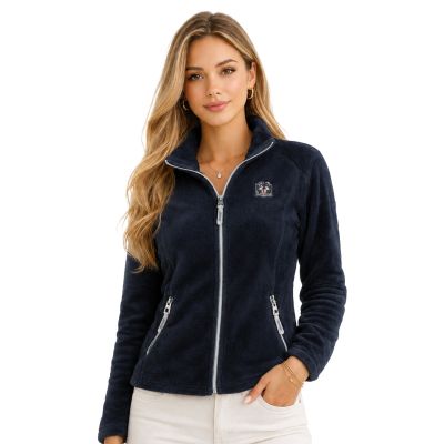 5. Women’s fleece jacket Geographical Norway TICARINA NAVY DB LADY 0124 (WZ8080F/GN-NAVY)