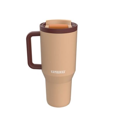 4. Kambukka Rio Tumbler 950 ml Thermal Tumbler with Straw, Almond Dream