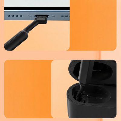 7. 20in1 Multifunctional Cleaning Kit for Headphones, Keyboards and Displays - Black