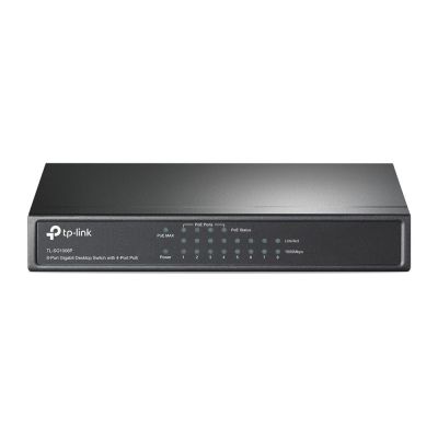 11. Switch TP-LINK TL-SG1008P (8x 10/100/1000Mbps)