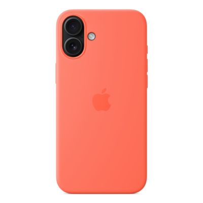 5. Apple iPhone 16 Plus Silicone Case with MagSafe - Tangerine