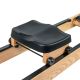 17. VIRTUFIT ELITE WOODEN ROWING MACHINE WITH WATER RESISTANCE - WOOD/OAK