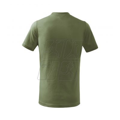 2. Malfini Basic Jr T-shirt MLI-13809 khaki